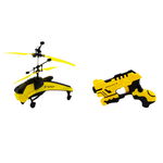 Elicopter Yellow, 8 m, 400 mAh, acumulator, telecomanda tip pistol, 8 ani+