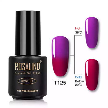 Oja Semipermanenta Rosalind Thermo T125 Indigo Violet | 7 ml, 