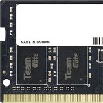 Memorie pentru laptop TeamGroup Elite, SODIMM, DDR4, 8 GB, 2666 MHz, CL19 (TED48G2666C19-S01), TeamGroup