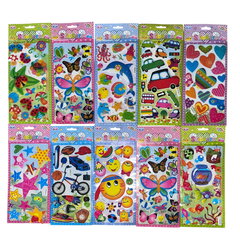 Stickere 3D pentru Copii 20/set,engros,model mixt 32x14cm, Stickere 3D pentru Copii 20/set,engros,model mixt 32x14cm,