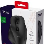 Mouse Trust Fyda WS 2400 DPI, negru, TRUST