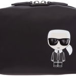 Karl Lagerfeld Travel Makeup Beauty Case K/Ikonik 205W3216 Culoarea Black BM7936980