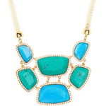 Bijuterii Femei Carolee Drama Bib Necklace CLEAR