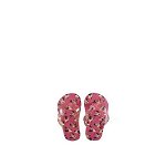 Papuci flip-flop, Minnie, roz cu figurine