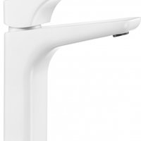 Baterie pentru lavoar Deante Hiacynt Alb Mat, 