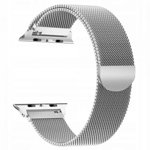 Curea Apple Watch Upzz Tech Protect Milanese Loop, Compatibila Cu Apple Watch 4/5/6/se (42/44mm) ,silver, Upzz