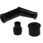 Fisa bujie, unghi: 120°, Short, filet bujie: 10/12mm, conexiune: thread, carcasa: Ebonite, spark plug cap colour: black, NGK