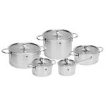 Set oale inox, 10 piese - Zokura, Zokura