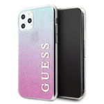 Huse de protectie Guess Glitter Gradient pentru iPhone 11 Pro Max, Pink- Blue