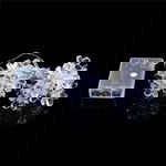 Lumini cu Led pentru Vacanta, Petrecere, 2.2 Metri, model 20 Pruni Infloriti, cu Cutii pentru Baterie, Decoratiune de Interior si Curte, Neer