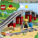 LEGO DUPLO Pod si sine de cale ferata 10872, 26 piese, Lego