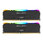 Memorie Crucial Ballistix RGB, 16GB DDR4, 3200MHz CL16, Dual Channel Kit