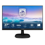 Monitor 27" PHILIPS 273V7QJAB, FHD 1920*1080, IPS, 16:9, 75 hz, WLED, 4ms, 250 cd/m2, 178/178, 10M:1/ 1000:1, Flicker-free, Low blue mode ,Anti-Glare, 3H, Haze 25%, HDMI, VGA, DP, PC audio-in, Headphone out,boxe 2*2W, VESA 100x100, Kensington lock, cablu, PHILIPS