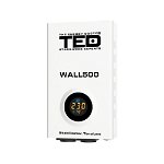 Stabilizator retea maxim 500VA-AVR LCD 2 iesiri schuko WALL TED002174 (1/4)