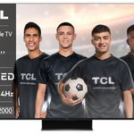 Televizor TCL MiniLed 55C845, 139 cm, Smart Google TV, 4K Ultra HD, 100 Hz, Clasa G (Model 2023)