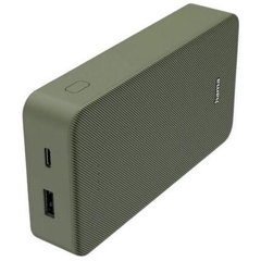 Baterie externa Hama "Colour 20" Power Pack 20000 mAh 2 Outputs: USB-C USB-A Verde