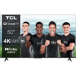 TCL 50P638 Televizor Smart LED 126 cm 4K Ultra HD Google TV Clasa F