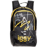 Rucsac Joy, Iggy, 2 compartimente, 2 buzunare laterale, nylon, waterproof, 45x29x22.5cm, negru