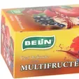 Ceai Belin Standard Multifructe, 20 plicuri, 40 gr., Belin