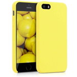 Husa Senno Neo Full Silicone pentru Apple iPhone 5 5S sau SE Galben snnm-bc-nfs-apip5-yw