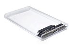 Rack Extern HDD Inter-Tech Argus GD-25000, USB 3.0, Transparent