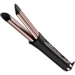 Ondulator par BaByliss C112E Curl Styler Luxe, Functie aer rece, Invelis Ceramic, 36mm, 200 grade C, Roz, BaByliss