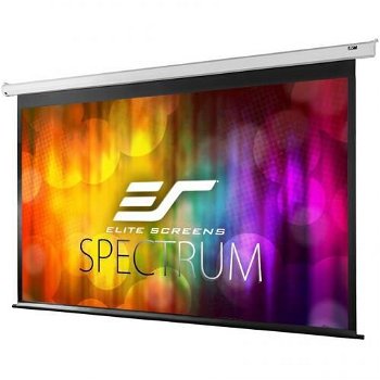 Ecran proiectie electric, perete/tavan, 240 x 180 cm, EliteScreens ELECTRIC120V, Format 4:3, trigger 12v