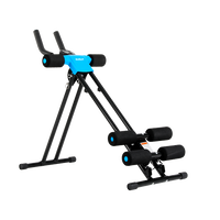 Aparat fitness Rebel Active RBA-2405, Otel, Greutate utilizator 120 kg (Negru), Rebel