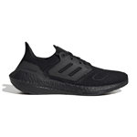 adidas Performance, Pantofi slip-on pentru alergare Ultraboost 22, Negru stins, 7