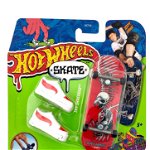 Set 3 jucarii skater, Mattel, Model Hot Wheels Skateboard Tony Hawk - Sky Shredder