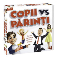 Joc AS Games - Copii vs parinti, lb. romana, +9 ani