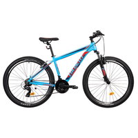 Bicicleta MTB Colinelli COL23 Marimea S 27.5 inch Albastru Schimbator Shimano ST-EF500 21 Viteze Cadru Aluminiu Frane V - Brake
