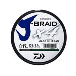 Fir Textil Daiwa J-Braid X4 Dark Green 135m Daiwa (Diametru fir: 0.21 mm), Daiwa