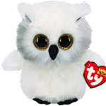 Meteor Beanie Boos - Owl white Austin 15 cm, Meteor