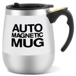 Cana cu amestecare magnetica din otel inoxidabil Auto Magnetic Mug, GAVE