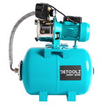 Hidrofor Detoolz DZ-P123, 0,75kW, Debit maxim 55l/min, h pompare 45 m, DeToolz