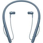 Casti in ear Sony WI-H700L, HI-Res, Wireless, Bluetooth, NFC, Albastru
