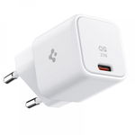 Incarcator de retea, Spigen, PE2103EU, Alb, 1xUSB-C, 27W, PD, Quick Charge 3.0, Compatibilitate larga, Spigen