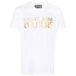 Versace Jeans Couture VERSACE JEANS COUTURE T-SHIRTS WHITE/GOLD, Versace Jeans Couture