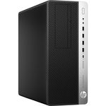 Sistem brand HP EliteDesk 800 G3 Tower, Procesor Intel® Core™ i7-7700 3.6GHz Kaby Lake, 4GB DDR4, 500GB HDD, GMA HD 630, Win 10 Pro