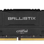 Crucial DRAM Ballistix Black 8GB DDR4 3600MT/s  CL16  Unbuffered DIMM 288pin Black  EAN: 649528824172