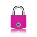 Lacat Yale YE3B/32/116/1/BK din aluminiu diverse culori 32mm Negru ye3b/32/116/1/bk