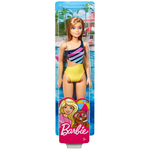 PAPUSA BARBIE SATENA CU COSTUM DE BAIE ALBASTRU, BARBIE - I can be