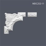 Coltar decorativ MDC252-11 pentru braul MDC252, 24 X 24 X 5.4 cm, Mardom Decor , Mardom Decor