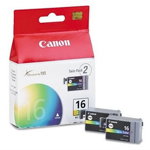 Pachet 2 tonere inkjet color Canon BCI-16, Canon