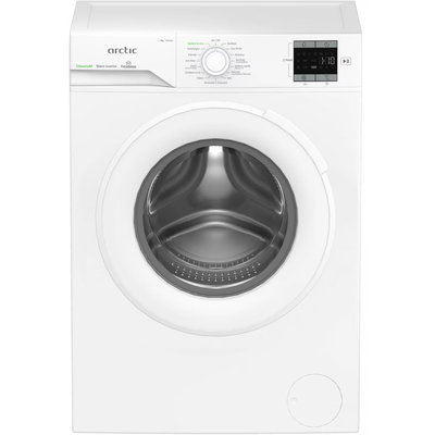 Masina de spalat rufe Arctic APLM1WFSU17210WG | 7kg, 1200rpm, Clasa A, Display, ExtraSteam, 60x49.6x84.5cm, ARCTIC