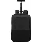 Rucsac troller BESTLIFE Neoton - negru - laptop 16 inch