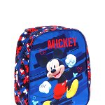 Troller poliester, Mickey Mouse cu figurine, multicolor, 28 x 10 x 24 cm, Disney