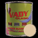  Vopsea alchidica Vady clasic, pentru lemn/metal/zidarie, interior/exterior, crem, 0,6 l, Vady