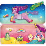 Puzzle magnetic – Unicorni, MierEdu